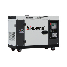 6,5 kW Alternateur de diesel insonorisé 7kw Siniesel 100% Générateur diesel silencieux portable en cuivre avec prix direct d&#39;usine